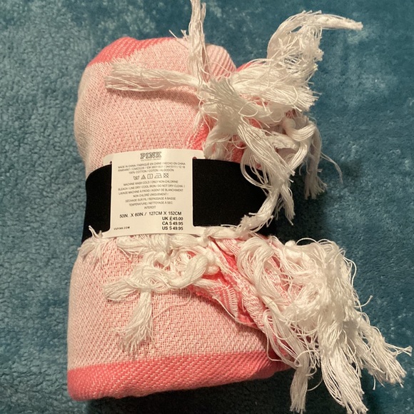 Pink blanket! New with tags! - Picture 3 of 4